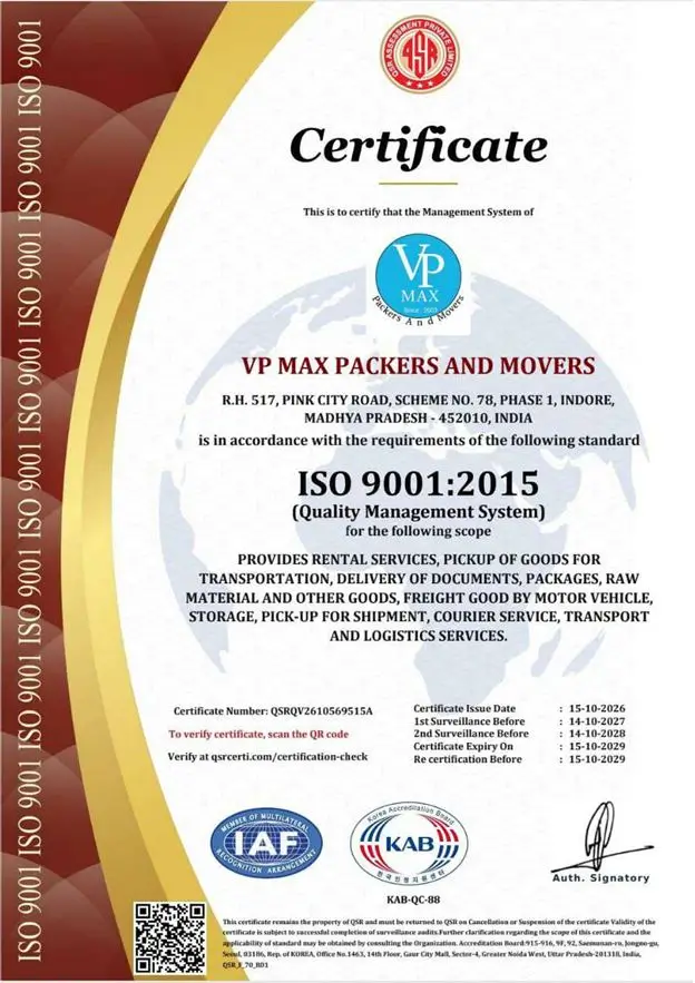 ISO Approved