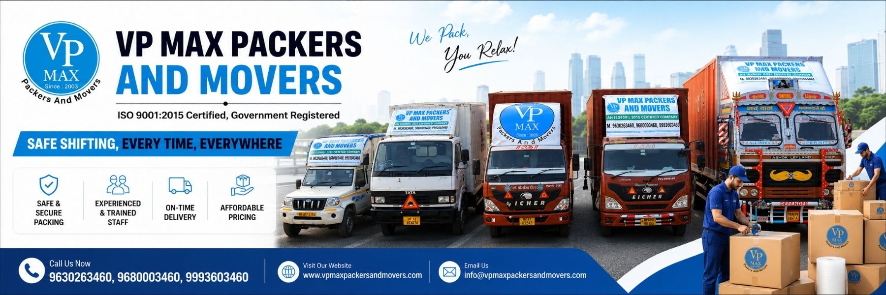 VP Max team and Truck