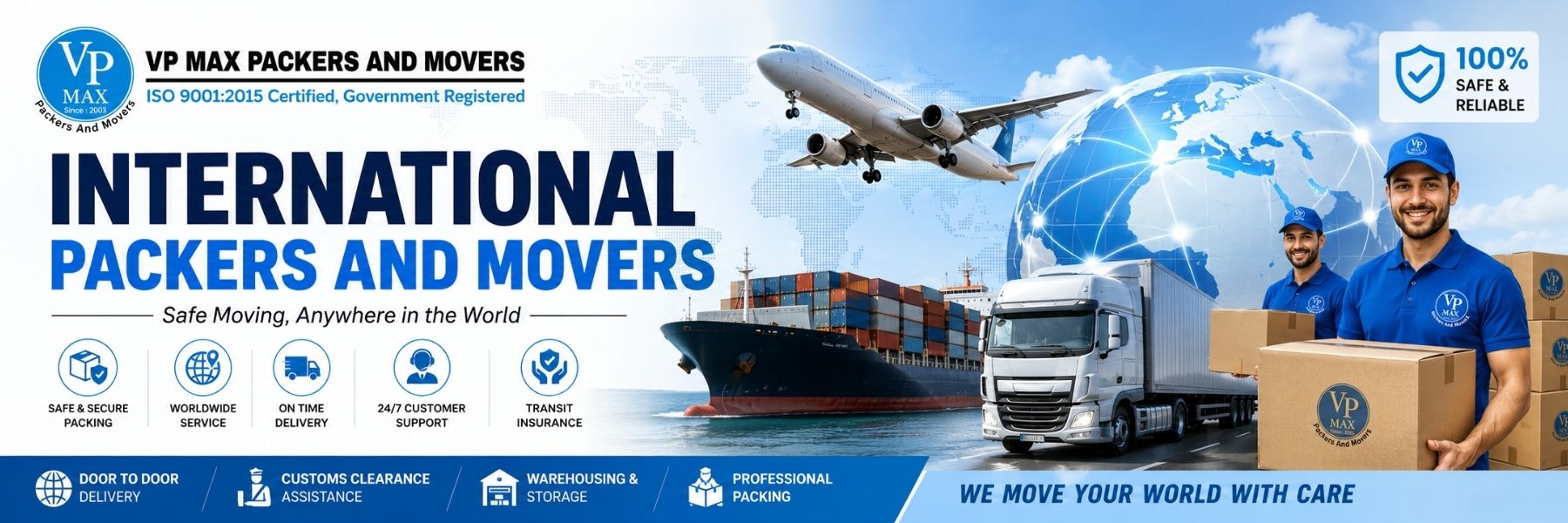 International Packers and Movers Service in Devendra Nagar